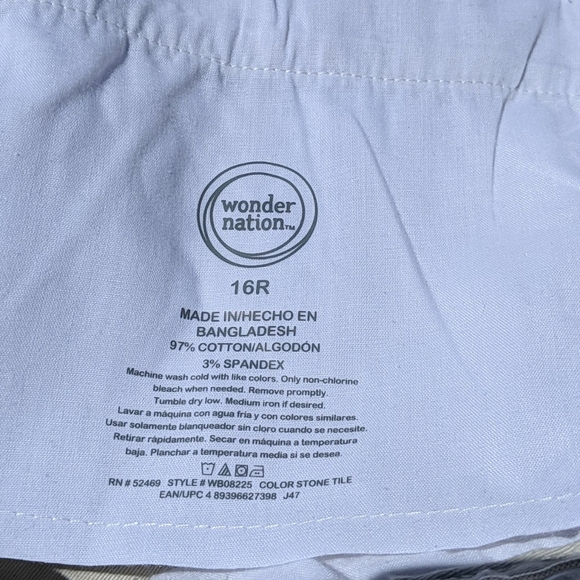 Wonder Nation Khaki Pants - Picture 5 of 5
